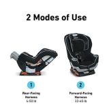 Graco Extend2Fit Convertible Car Seat | Ride Rear Facing Longer with Extend2Fit, Davis, 20.75x19x24.5 Inch- Retail $209