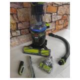 Bissell Pet Hair Eraser Turbo Rewind Upright Vacuum Cleaner, 27909, Blue- Retail $269.99