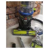 Bissell Pet Hair Eraser Turbo Rewind Upright Vacuum Cleaner, 27909, Blue- Retail $269.99