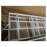 Convenience Concepts Xtra Storage 5 Tier Folding Metal Shelf, White- Retail $52