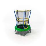 Skywalker Trampolines Mini Trampoline with Enclosure Net, 40 - Inch, Green
