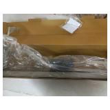 Aipsun 27.6 inch Modern Black Vanity Light LED Black Bathroom Vanity Light Fixtures Black Wall Light for Bathroom (Warm White)