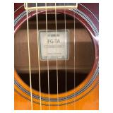 Yamaha FG-TA Transacoustic Guitar w/ Chorus and Reverb, Brown Sunburst- Retail $679