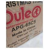 Puleo International 6 1/2 ft. Pre-lit Aspen Green Fir Artificial Christmas Tree 500 UL listed Clear Lights- Retail:$204.99 APG-65C5