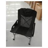 Oniva by Picnic Time Black Pt-xl Camp Chair, BLACK