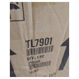 Copper Grove Arans Table Lamp with Off-white Drum Shade (26.5) TL901