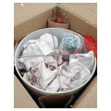 Copper Grove Arans Table Lamp with Off-white Drum Shade (26.5) TL901