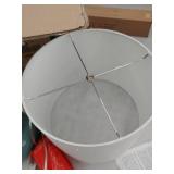 Copper Grove Arans Table Lamp with Off-white Drum Shade (26.5) TL901