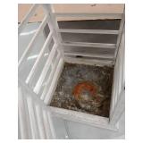 26" & 20" Decorative Wooden Lanterns