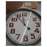 Howard Miller Hewitt Gallery Wall Clock 625-715. 19.75-Inch Diameter Aged look