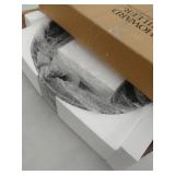 Howard Miller Hewitt Gallery Wall Clock 625-715. 19.75-Inch Diameter Aged look