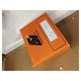 Nantucket Chair Side Table with Charging Station in White- Retail:$128.82 H-78062