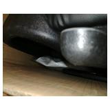 Tufted Black Leather Mid-back Office Chair 23702 WK655636