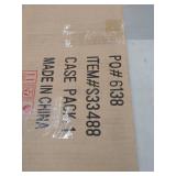 Stratton Home Decor 3 Tier Metal & Wood Wall Shelf, Black S33488