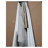 Stratton Home Decor 3 Tier Metal & Wood Wall Shelf, Black S33488