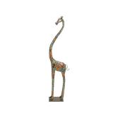 Metal Girafe 73-Inch H, 17-Inch W #13837