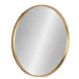 Kate and Laurel Travis 25.6"( Round) Accent Wall Mirror- Retail:$89.99