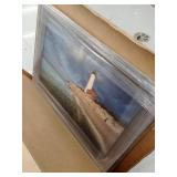 Crisp Point Lighthouse, Framed Photograph Print, Ready to Hang, Large