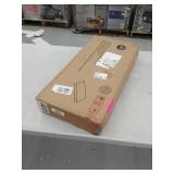 Southern Enterprises Chicago 24" Floating Wall Shelf in White EN7243