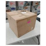 Enova Home Nova 18 Inches Modern Elegant Leather Square Storage Ottoman (Beige) GDOT-016-S-BE