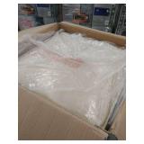 Enova Home Nova 18 Inches Modern Elegant Leather Square Storage Ottoman (Beige) GDOT-016-S-BE