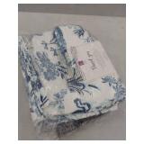 Dolores 52" x 108" Botanical Print Curtain Set