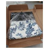 Lush Decor Dolores Room Darkening Floral Curtain Panel Pair- Retail:$79.98 52" x 95" +2"