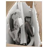 Decker Reclaimed Wood and Metal Adjustable Height Barstool- Retail:$229.99 PCLR-909110 (ONLY ONE) May Differ from stock photo USED