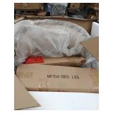 Muriel Counter Height Barstool Natural MP104-0810 DAMAGED