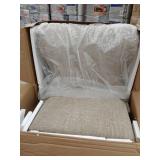 Madison Park Irvine High Wingback Button Tufted Upholstered 27-Inch Swivel Counter Bar Stool with Nailhead Accent- Retail:$242.54 MP104-0391