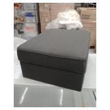 Casanova Dark Gray Ottoman 89122-0