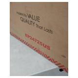 36" Electric Fireplace Heater Recessed &Wall Mounted 750W/1500W- Retail:$283.75