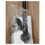 Smart Rods 48" - 120" Adjustable Wall Mount CafÃ© Window Curtain Rod, Oil Rubbed Bronze