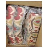HomePop Parson Deluxe Multi-color Ikat Dining Chairs (Set of 2)- Retail:$151.99 N6354-A708