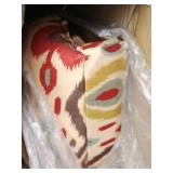 HomePop Parson Deluxe Multi-color Ikat Dining Chairs (Set of 2)- Retail:$151.99 N6354-A708