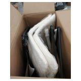 Best Quality Furniture Faux Leather Dining Chair (Set of 2)- Retail:$348.99 white SC24