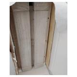 Grain Wood Furniture Montauk 2-drawer Nightstand Solid Wood - Retail:$199.49 MT0412 Rustic Off-White