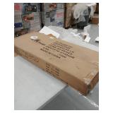 Q-Max Steel Adjustable Arching 81-inch Floor Lamp with Beige Shade and Black Marble Base- Retail:$184.99 SH-6938ES