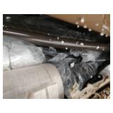 Q-Max Steel Adjustable Arching 81-inch Floor Lamp with Beige Shade and Black Marble Base- Retail:$184.99 SH-6938ES