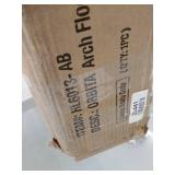 Orbita 81"H LED Dimmable Retractable Arch Floor Lamp, Bulb included, Antique Brass Finish- Retail:$243.49 HL6013-AB