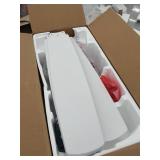 52" Prominence Home Ashby Indoor Glam Ceiling Fan with Remote, Champagne- Retail:$166.49. 51474