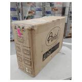 Topmount Drop-In 18-Gauge Stainless Steel 33-1/8 in. x 22 in. x 9 in. 1 Faucet Hole 60/40 Double Bowl Kitchen Sink Dish Rack- Retail:$159.99 MISSING ACCESSORIES