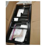 mDesign Wide Dresser Storage Tower Organizer Unit, 5 Drawers- Retail:$89.49 DAMAGED