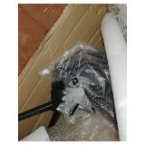 Art Leon Elly Brown Faux Leather Swivel Task Chair with Armrest DC019-YELLOWBROWN