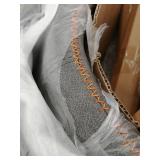 HOMCOM Swivel Bar Stools Set of 2 Bar Height Chairs Adjustable Height Barstool PU Leather Padded with Back - Retail:$233.99. 835-327GY