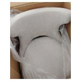 Cheryl Swivel Counter Height Barstool Light Gray MSBAR04-0943 (ONLY ONE BARSTOOL)