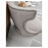 Cheryl Swivel Counter Height Barstool Light Gray MSBAR04-0943 (ONLY ONE BARSTOOL)