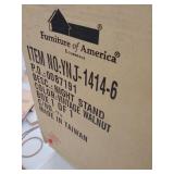 Copper Grove Ettrick Vintage Walnut Modern 2-drawer Nightstand - Retail:$161.49 YNJ-1414-6