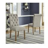 Harvina Dining Upholstered Side Chair Set of 2 - 18"W x 25"D x 40"H- Retail:$239.99 D324-01