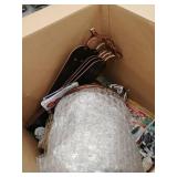 Becky 52" 3-Light LED Chandelier Fan With Remote, by JONATHAN Y- Retail:$355.99 USED